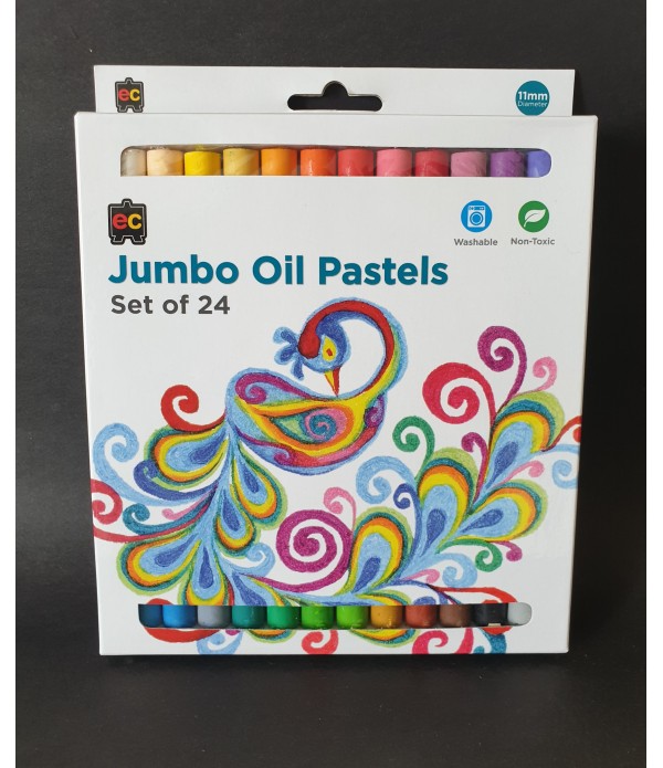 Jumbo Oil Pastels Set of 24